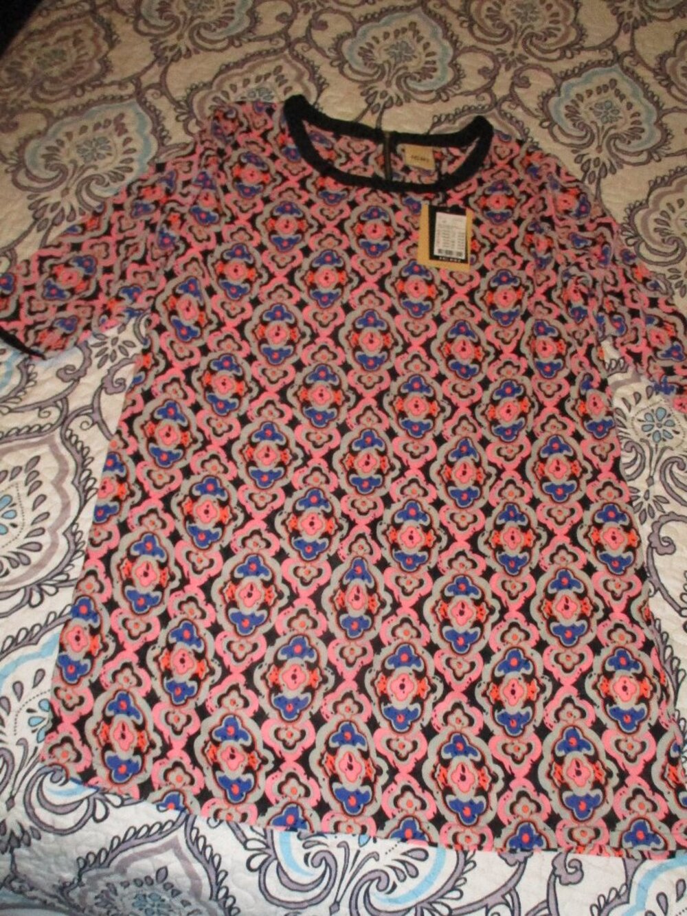ICHI dress  Mazarine Blue  size 40  NWT